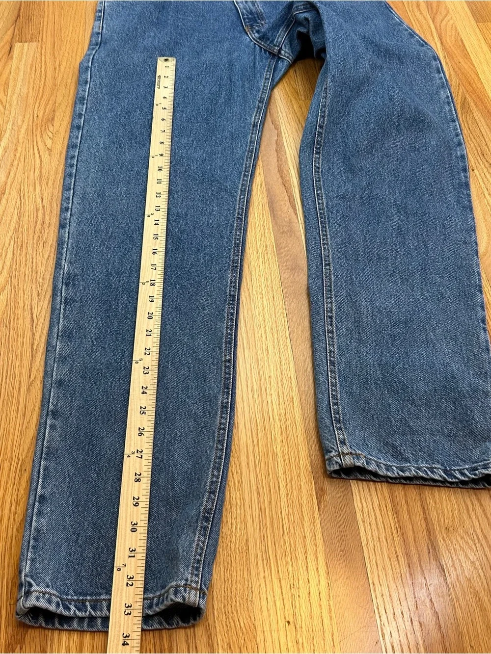 Vintage 90s Calvin Klein Stonewash Straight Leg Jeans